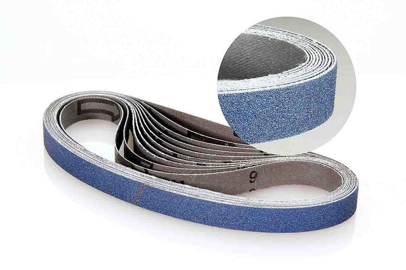Načtěte obrázek do galerijního prohlížeče, Schleifband Standard | Allround Blau | Korn 120 - raze-cat