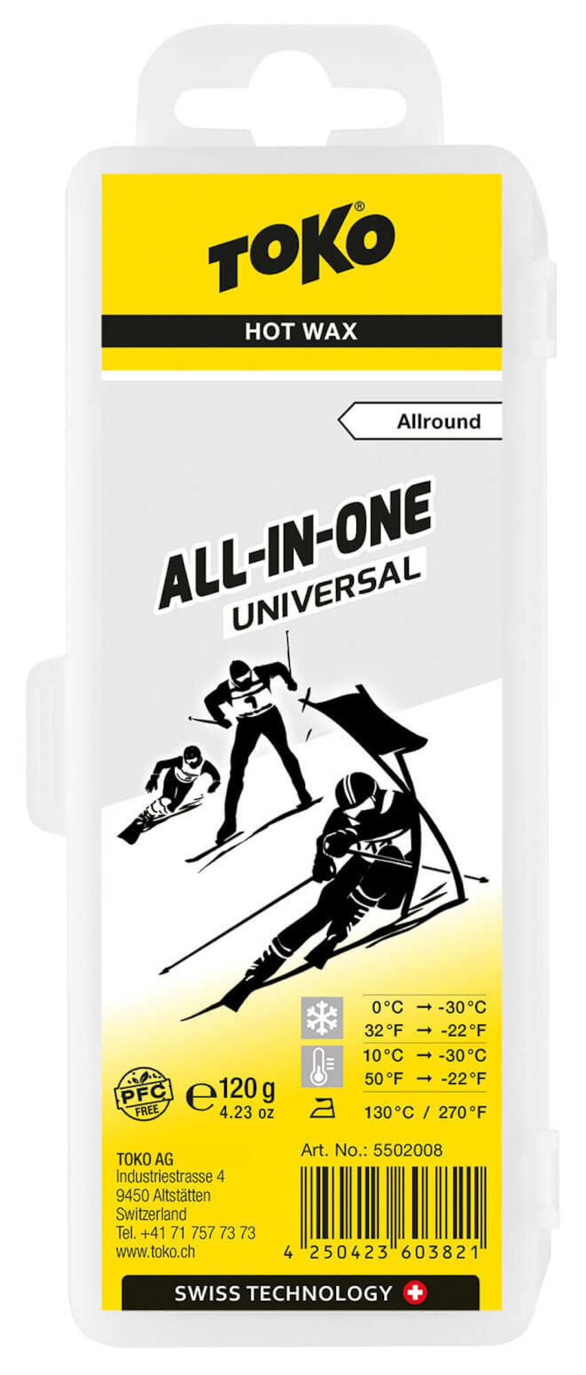 TOKO | All-In-One Ski Wax | Universal | 120g