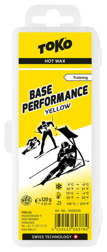 TOKO | Base Performance Skiwax | Yellow | Universal - raze-cat