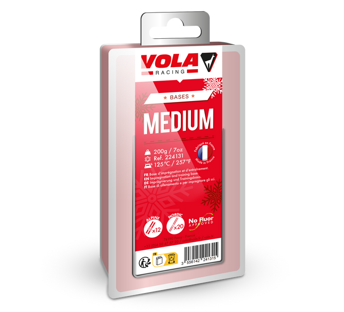 Base Medium Skiwachs - Vola Racing