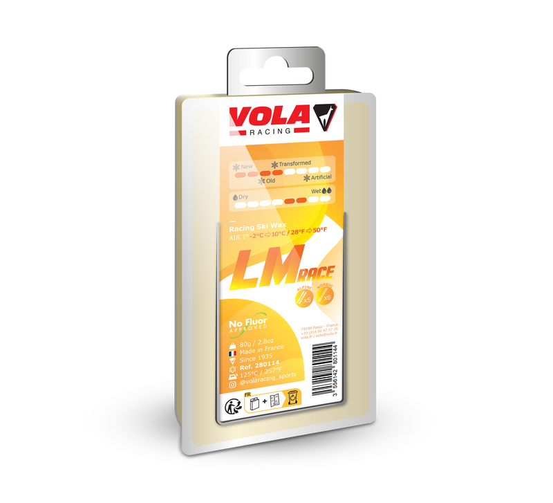 Chargez l'image dans la visionneuse de la galerie, Cire de course pour ski - Jaune | Vola Racing | 200g
