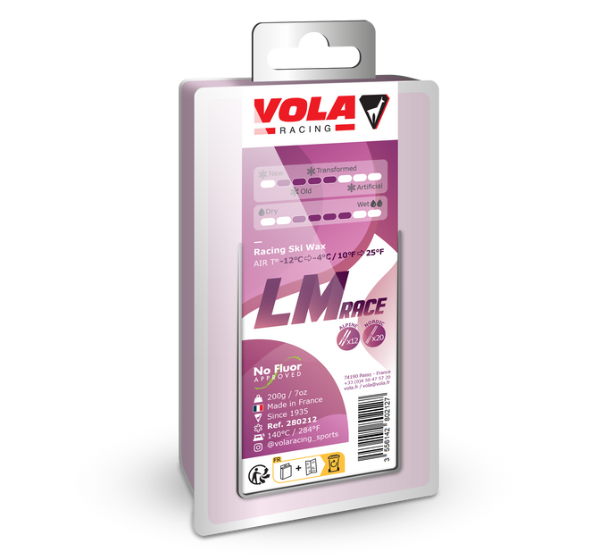 Racing Ski Wachs  Purple - Vola Racing