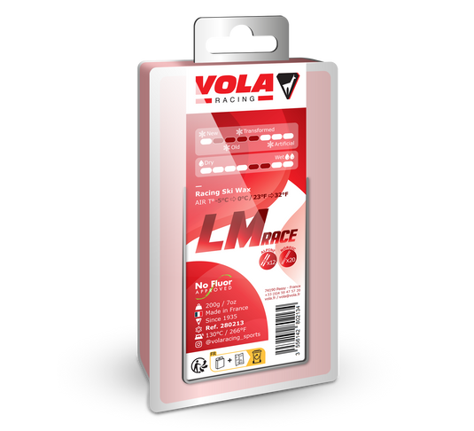 Racing Ski Wachs - Red - Vola Racing