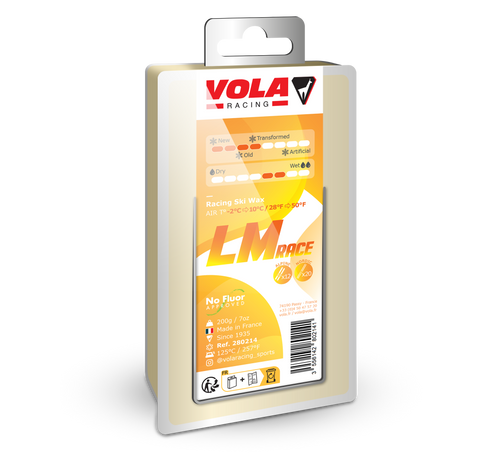 Racing Ski Wachs Yellow - Vola Racing