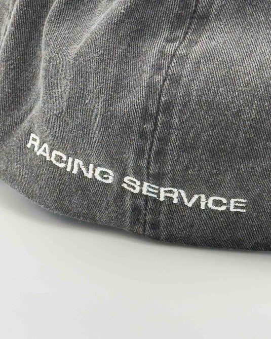 Raze-Cat mit komplettem Logo + Racing Service Schriftzug Detail Schriftzug