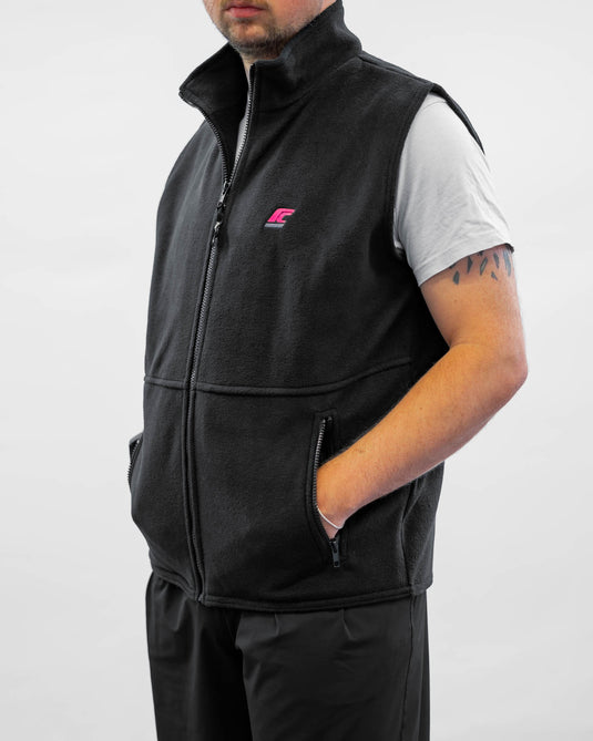 raze-cat Fleece Weste - Frontal 
