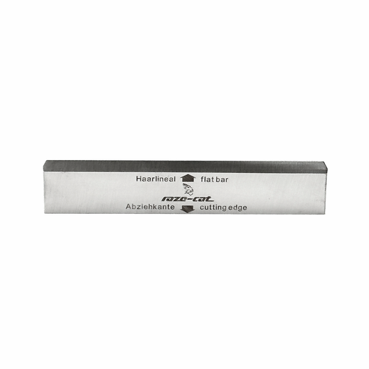 Haarlineal mit Abziehkante