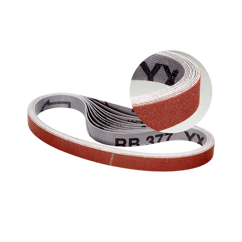 Laden Sie das Bild in Galerie -Viewer, Schleifband_Standard_Rot_K240
