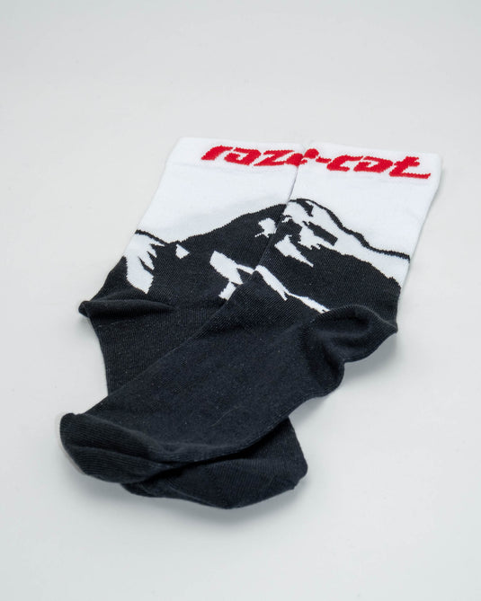 raze-cat Socken mit Bergen
