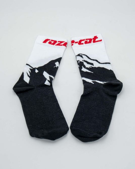 raze-cat Socken mit Bergen
