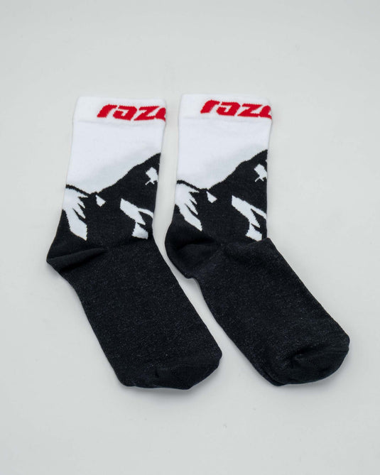 raze-cat Socken mit Bergen