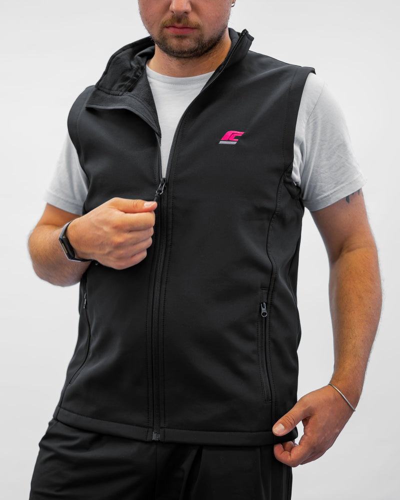 Lade das Bild in Galerie-Viewer, raze-cat Softshell Weste - Frontal 
