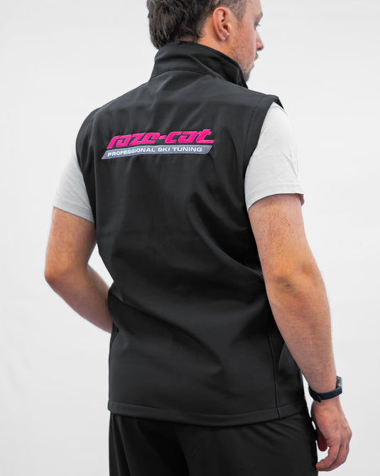 raze-cat Softshell Weste - Rücken 
