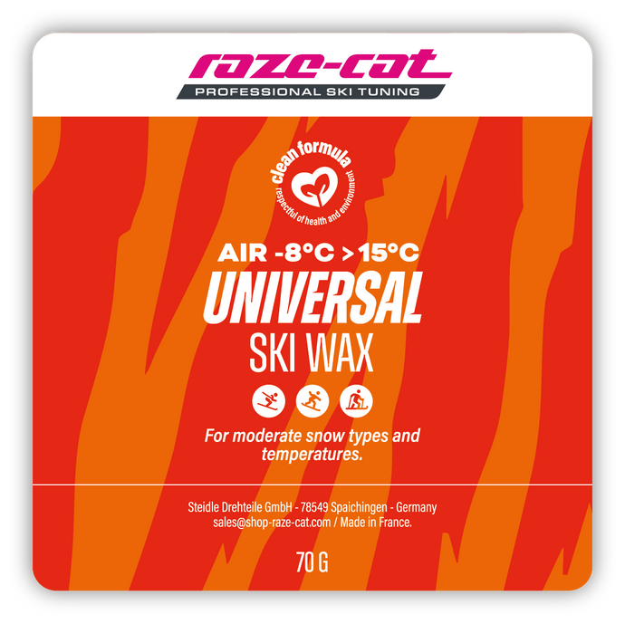 Cire à ski | Universel | Orange | raze-cat