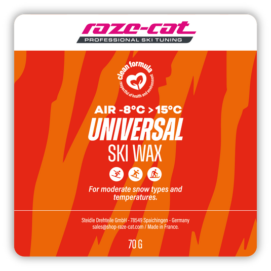 Cire à ski | Universel | Orange | raze-cat