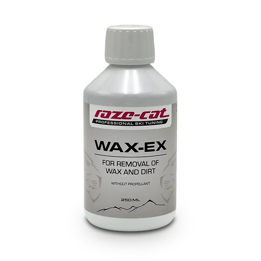 Weiße Plastikflasche mit grauem Etikett, auf dem steht: 