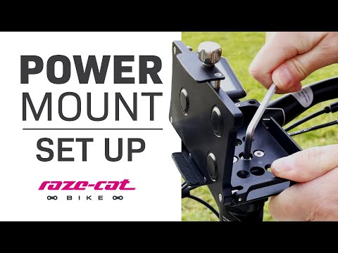 Load and play video in Gallery viewer, Bike smartphone mount with battery case | POWER MOUNT max
