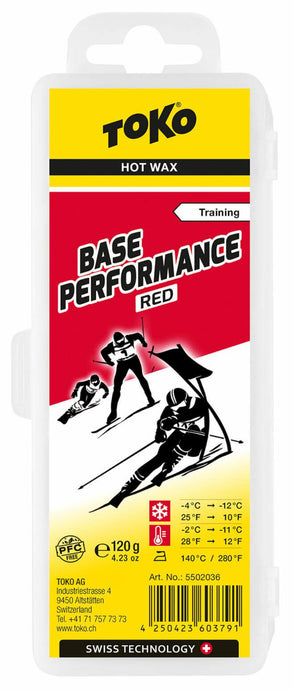 TOKO | Base Performance Skiwax | Red | Universal - raze-cat